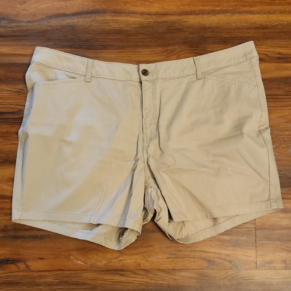 Khaki Women's Casual Shorts, 22W